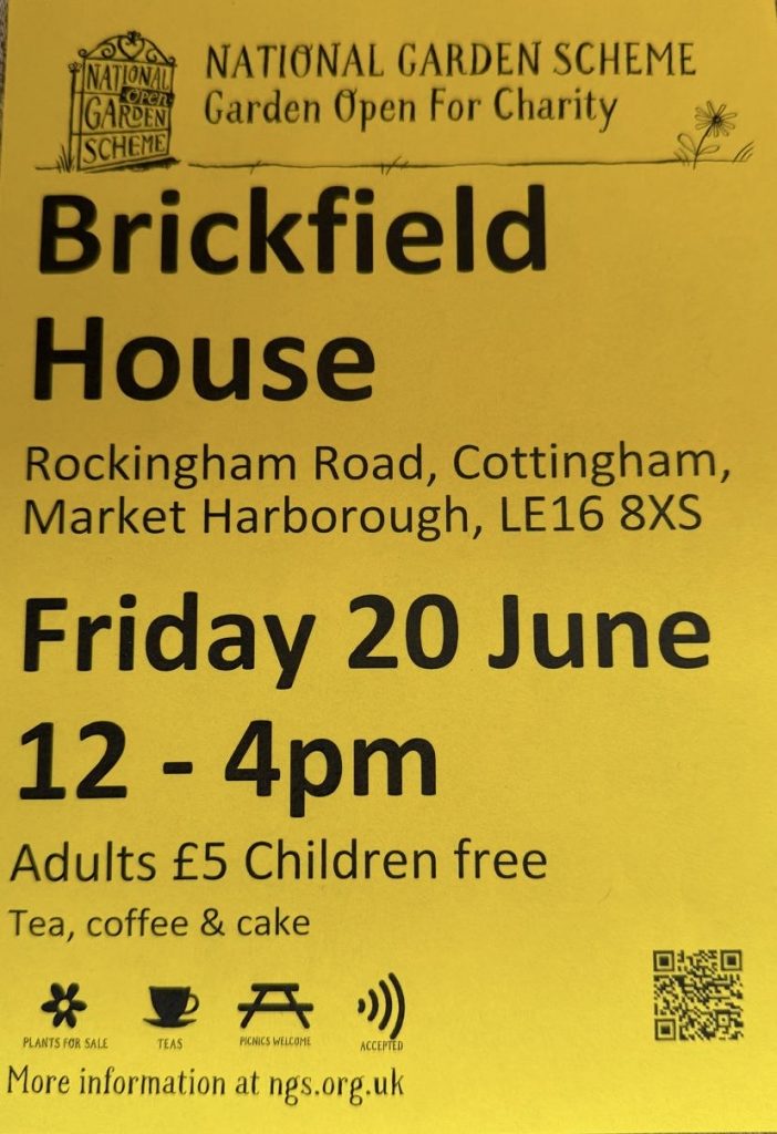 Open Gardens, Brickfield House